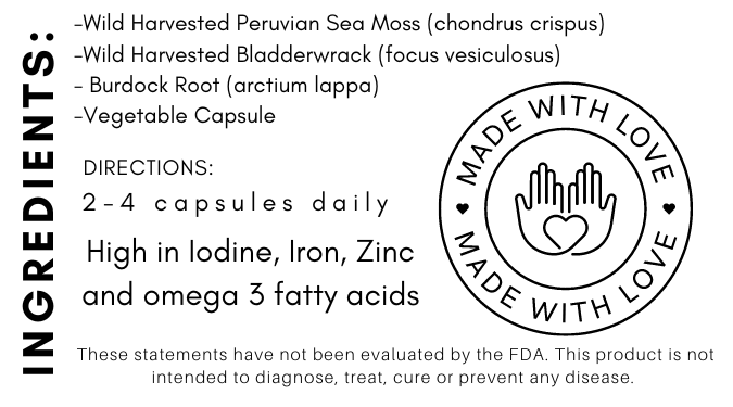 Irish Sea moss Plus Capsules